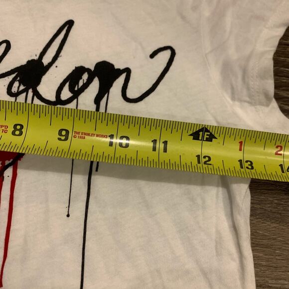 Miley Cyrus x Max Azria London Tee Size Medium - Picture 6 of 8